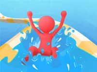 image Waterpark Slide Race