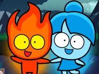 image Red boy and Blue girl - Forest Temple Maze