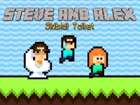 image Steve and Alex Skibidi Toilet