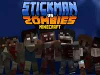 image Stickman vs Zombies Minecraft