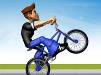 image Wheelie Bike  - BMX stunts wheelie bike riding