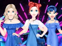 image Denim Dress Fashion