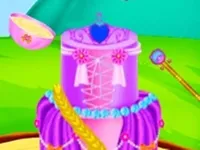 image Princess Dress Cake - Fondant Cakes