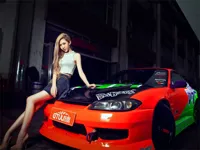 image Girls and Cars Slide